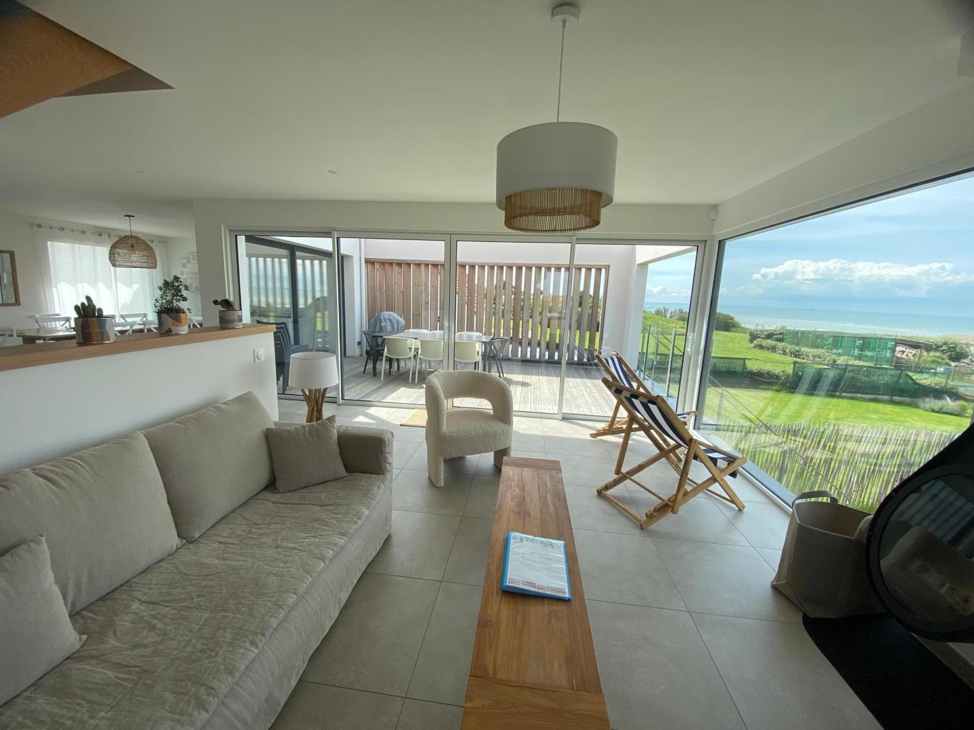 B&B Sangatte-Calais - Terrasse Vue Mer - 2 Min A Pied De La Plage Exterior photo