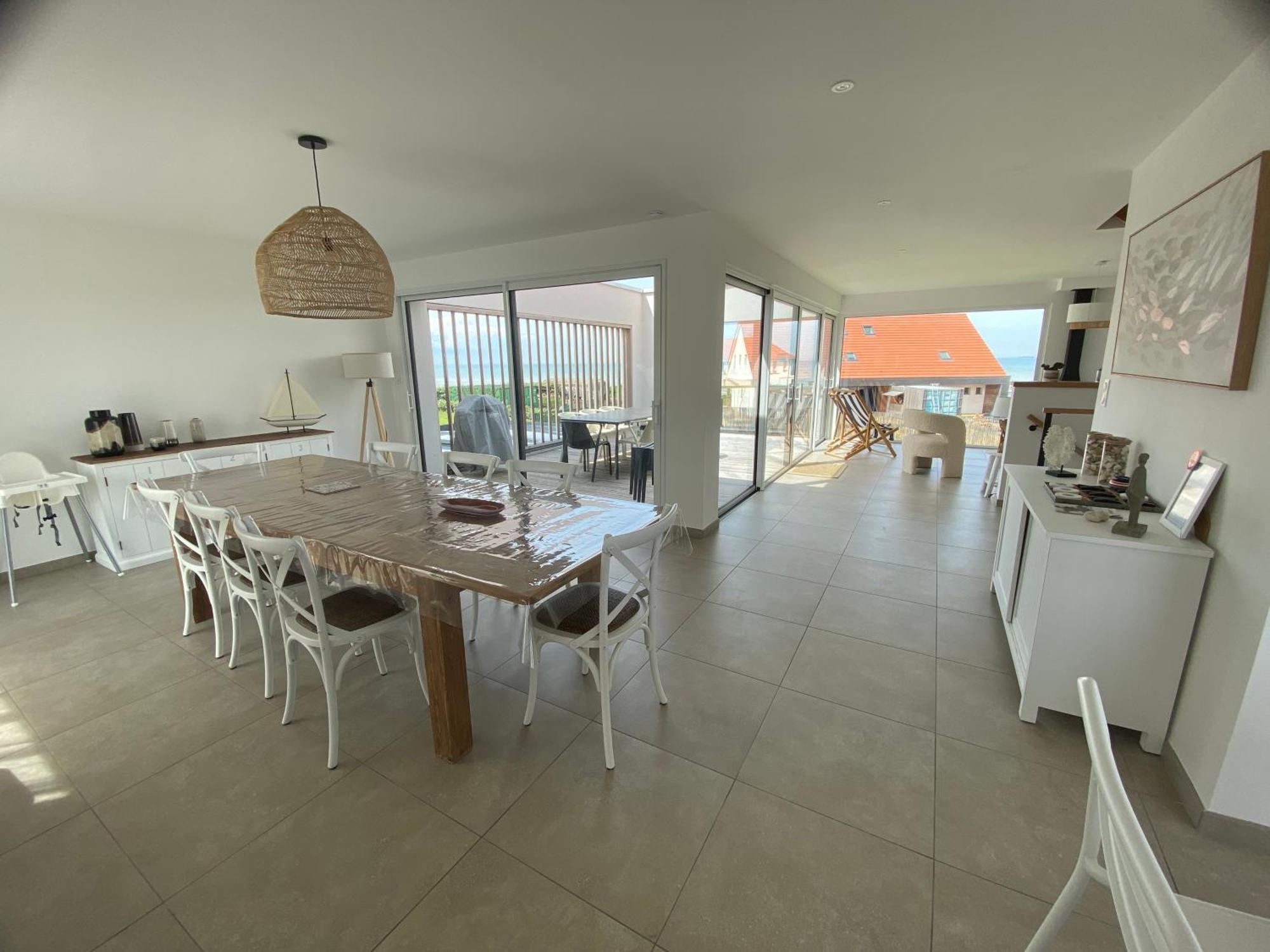 B&B Sangatte-Calais - Terrasse Vue Mer - 2 Min A Pied De La Plage Exterior photo